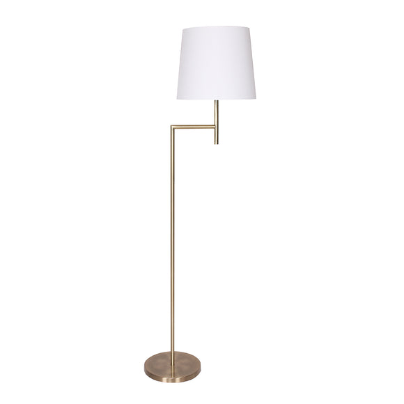 NNEDPE Metal Floor Lamp - Antique Brass