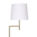 NNEDPE Metal Floor Lamp - Antique Brass