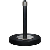 NNEDPE Metal Table Lamp with Linen Drum Shade
