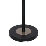 NNEDPE Metal Floor Lamp with Cream Drum Shade
