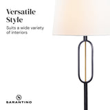 NNEDPE Classic Floor Lamp with Empire Shade