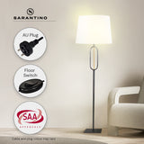 NNEDPE Classic Floor Lamp with Empire Shade