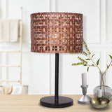 NNEDPE Rattan Desk Lamp