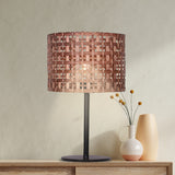 NNEDPE Rattan Desk Lamp