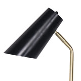 NNEDPE Black/Brass Table Lamp