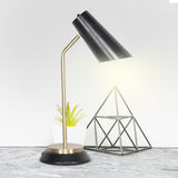 NNEDPE Black/Brass Table Lamp