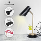 NNEDPE Black/Brass Table Lamp