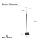 NNEDPE LED Metal Floor Lamp