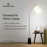 NNEDPE Modern Arc Floor Lamp