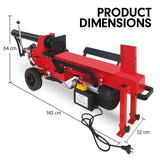NNEDPE Electric 12 Ton Log Splitter