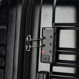 NNEDPE Suitcase 20in Hard Shell ABS+PC - Stygian Black
