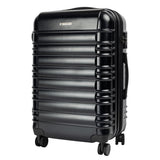 NNEDPE Suitcase 24in Hard Shell ABS+PC - Stygian Black
