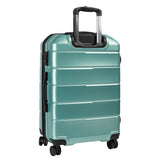 NNEDPE 3PC Luggage Set Hard Shell  ABS+PC - Electric Teal