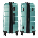 NNEDPE 3PC Luggage Set Hard Shell  ABS+PC - Electric Teal
