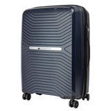 NNEDPE 24in Lightweight Hard Shell Suitcase - Aegean Blue