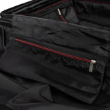 NNEDPE 3PC Luggage Set Hard Shell Suitcase - Obsidian Black