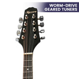 NNEDPE 8-String Electric Mandolin Guitar - Red Black