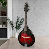 NNEDPE 8-String Electric Mandolin Guitar - Red Black