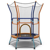 NNECW Mini Trampoline with Safety Enclosure Net