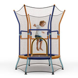 NNECW Mini Trampoline with Safety Enclosure Net