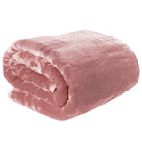 NNEDPE 800GSM Heavy Double-Sided Queen Faux Mink Blanket - Pink