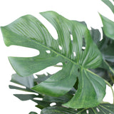 NNEDSZ Artificial Potted Split Philodendron (Monstera) 40 cm