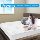 NNEDPE Bamboo Mattress Protector- Single