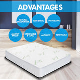 NNEDPE Bamboo Mattress Protector- Single