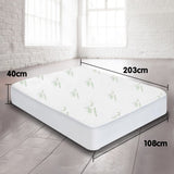 NNEDPE Bamboo Mattress Protector- King Single