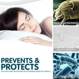 NNEDPE Cool Max Mattress Protector - Double