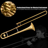 NNECW Portable Gold Brass Made Musical Instrument For Kids