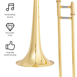 NNECW Portable Gold Brass Made Musical Instrument For Kids