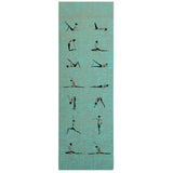 NNEOBA Natural Jute Yoga Mat with Durable Carry Strap