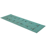 NNEOBA Natural Jute Yoga Mat with Durable Carry Strap