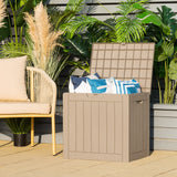 NNECW 118L Deck Box for Patio Tools-Gray
