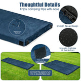 NNECW Waterproof Roll up Memory Foam Camping Mattress for Sleepover, Traveling, Hiking