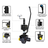 NNEDPE Gen3 Mini Mover 12V 550W Electric Motorised Jockey Wheel - Black
