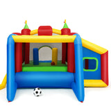 NNECW 7-in-1 Kids Bounce House with 100 Ocean Balls (with Blower)