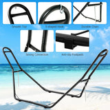 NNECW Durable 9ft Hammock Stand with 2 Chains & 2 S-hooks for Patio