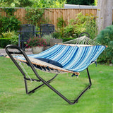 NNECW Durable 9ft Hammock Stand with 2 Chains & 2 S-hooks for Patio