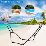 NNECW Durable 9ft Hammock Stand with 2 Chains & 2 S-hooks for Patio