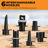 NNEDPE Portable Electric Air Pump 12V for Inflatable Paddle Boards