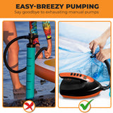 NNEDPE Portable Electric Air Pump 12V for Inflatable Paddle Boards