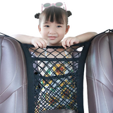 NNEOBA Car Interior Trunk Seat Back Elastic Mesh Net Car Styling Storage Bag Pocket Cage velcro Grid Pocket Holder Car Accessories