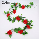 NNEOBA 90cm Artificial Vine Plants Hanging Ivy Green Leaves Garland Radish Seaweed Grape Fake Flowers Home Garden Wall Party Decoration