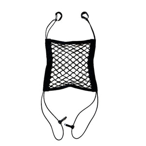 NNEOBA Car Interior Trunk Seat Back Elastic Mesh Net Car Styling Storage Bag Pocket Cage velcro Grid Pocket Holder Car Accessories