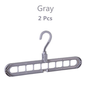 NNEOBA 2PCS Multi-Port Clothes Drying & Storage Hangers