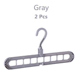 NNEOBA 2PCS Multi-Port Clothes Drying & Storage Hangers