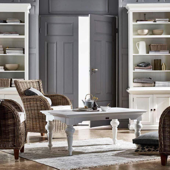 NNENVS Rectangular Coffee Table