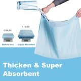 NNECW Pet Pee pads with 5-Layer Design of 4 Sizes-Size 4